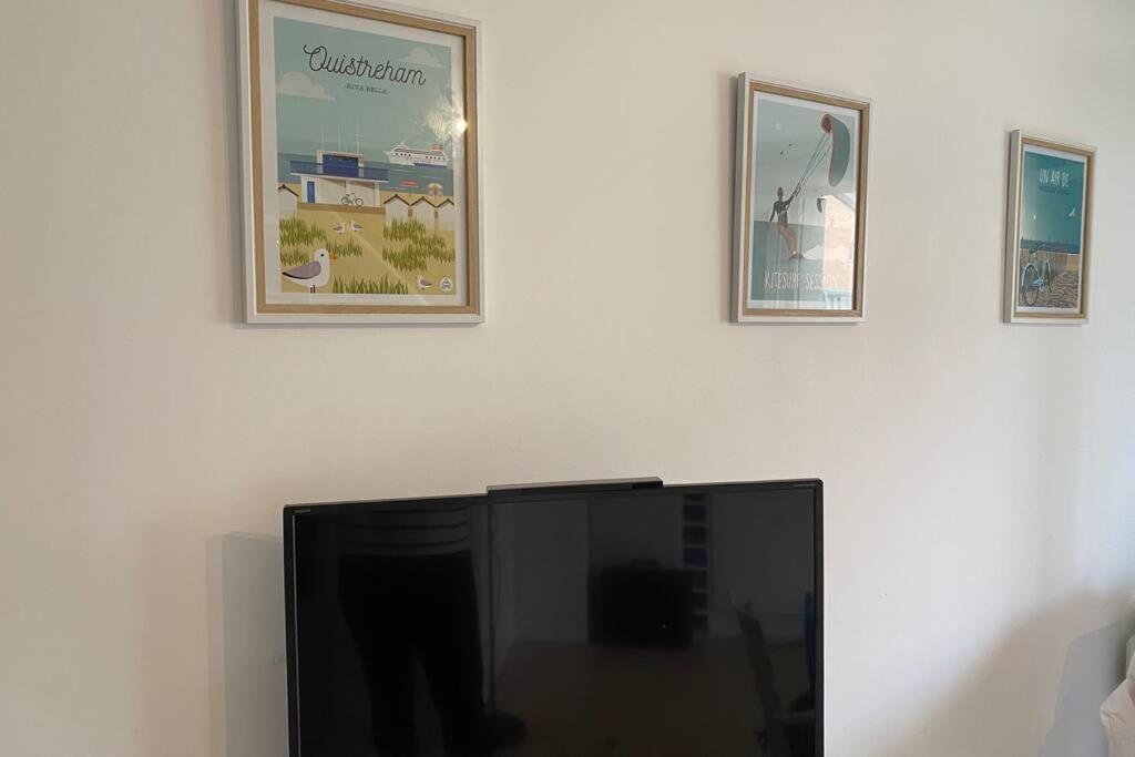 Ferienwohnung Super Duplex Bord De Mer, Histoire Nature Sport. Merville-Franceville-Plage Exterior foto