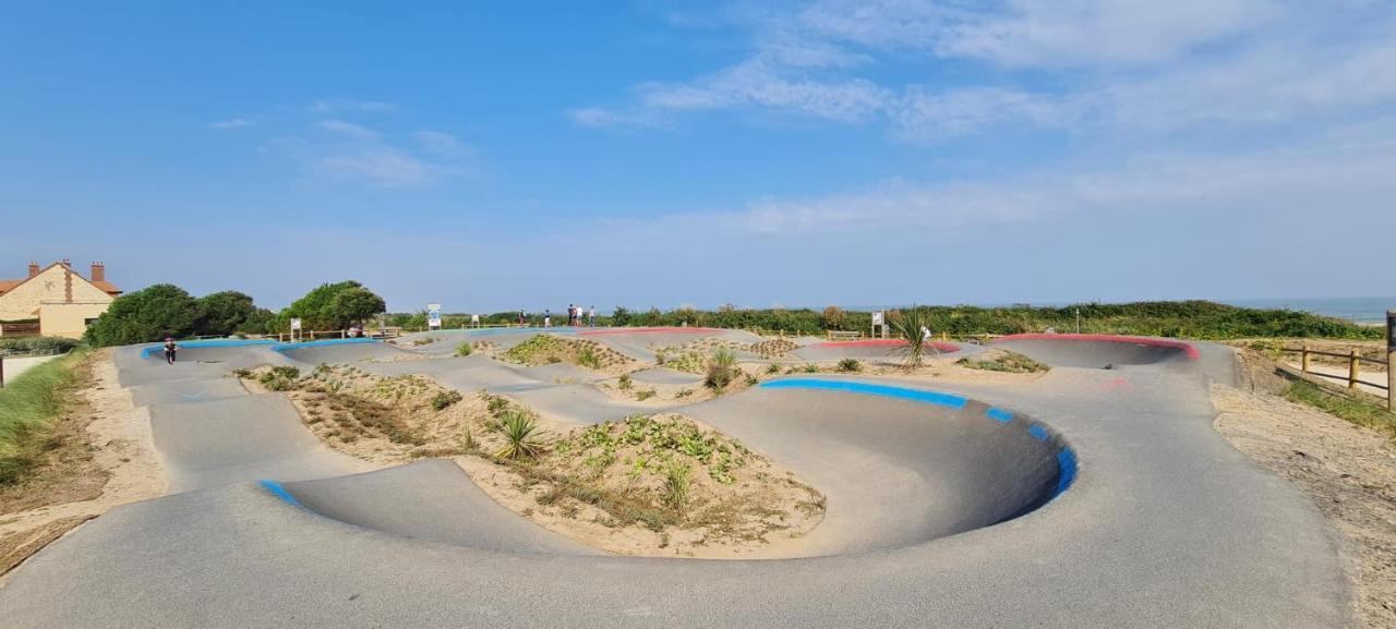 Ferienwohnung Super Duplex Bord De Mer, Histoire Nature Sport. Merville-Franceville-Plage Exterior foto